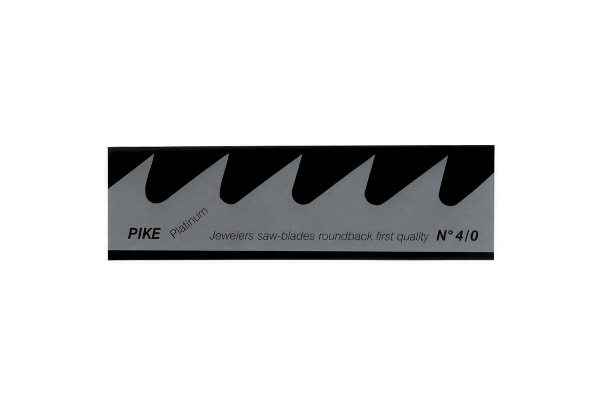 Pike Swiss Piercing Jewelers Saw Blades #8/0 #7/0 #6/0 #5/0 #3/0 #2/0 #0 #1  #2 #4 - Findings Outlet
