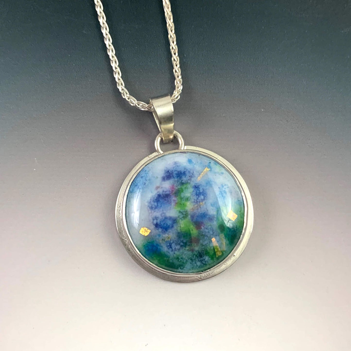 Floral Pendant by Catherine Davies Paetz